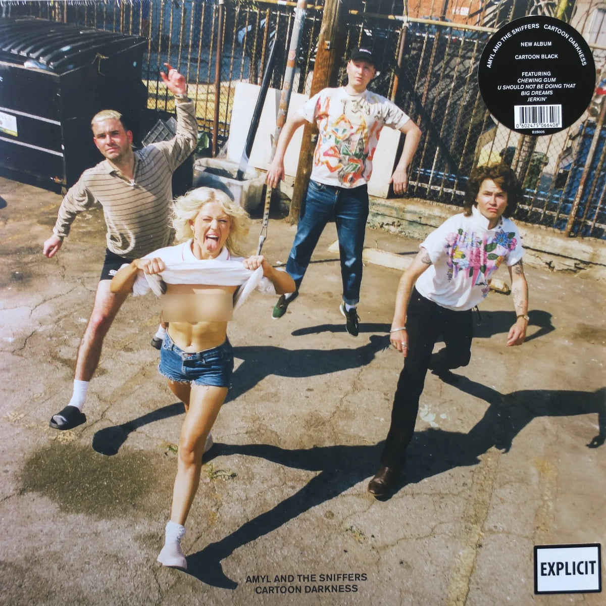 Amyl & The Sniffers Cartoon Darkness Vinyl – Locality Store
