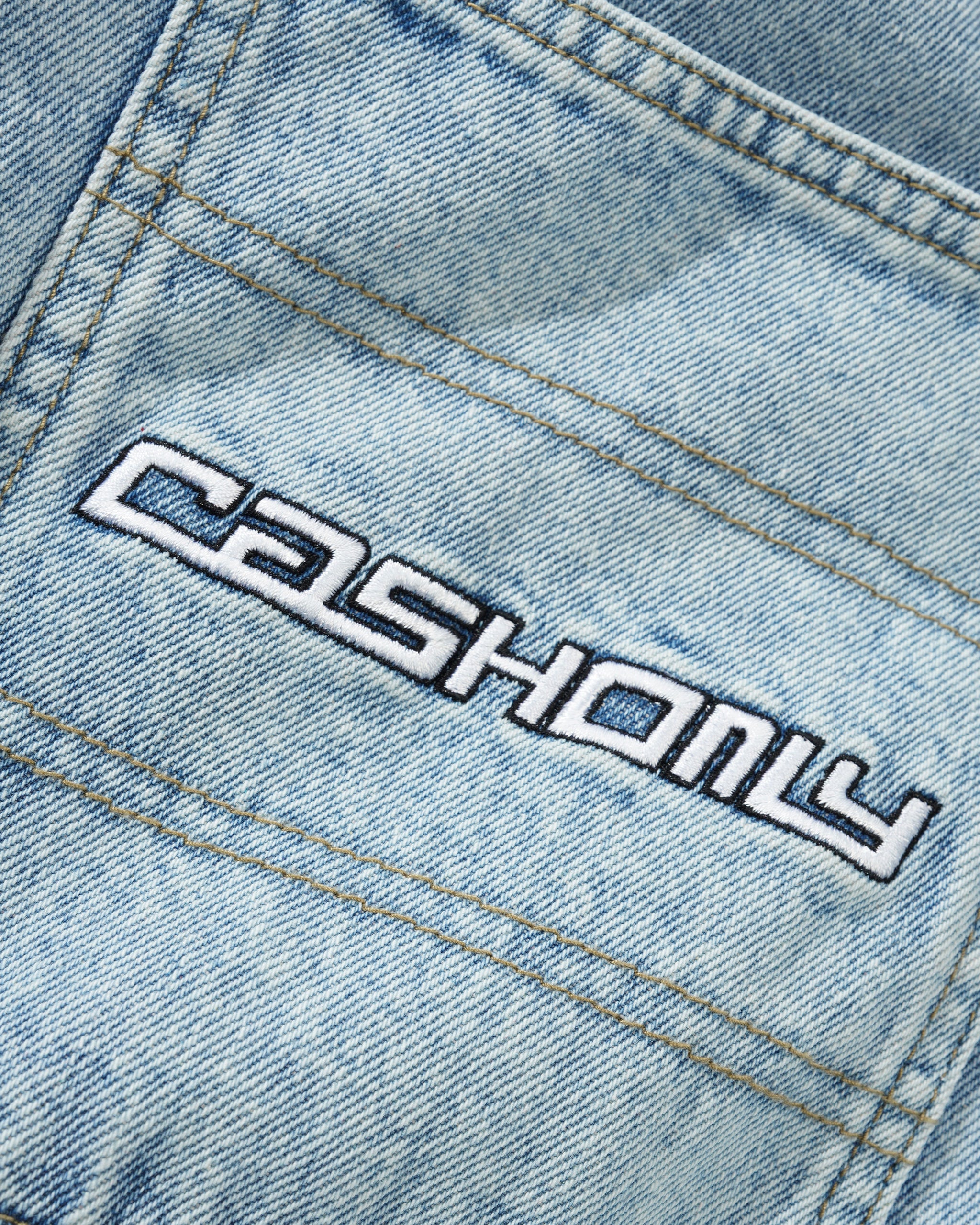 Cash Only Aleka Denim Jeans Light Indigo Sale – Locality Store