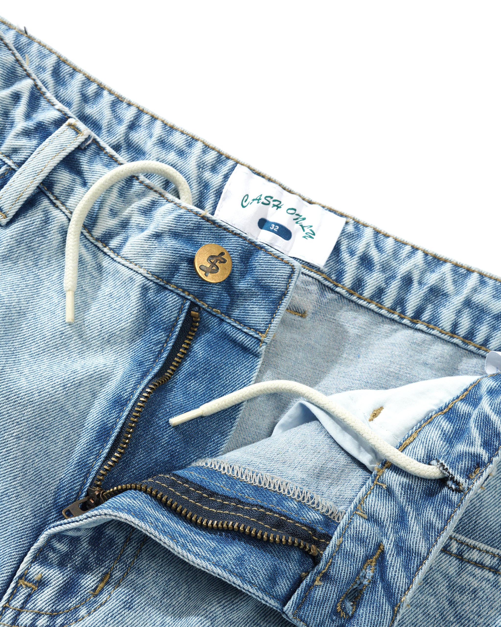 Cash Only Aleka Denim Jeans Light Indigo Sale – Locality Store