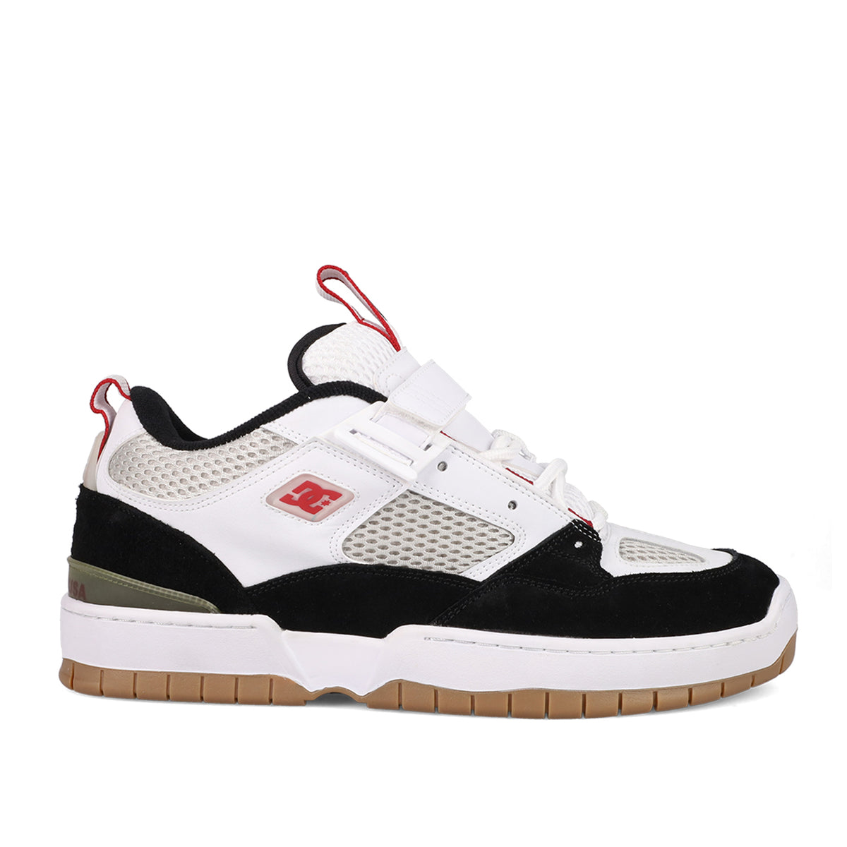 Red Bottom Dc's DC Shoes JS-1 Black White Red – Locality Store