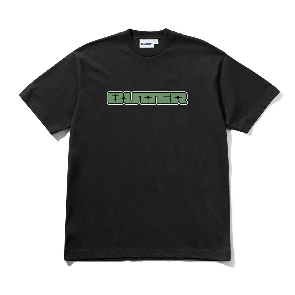 Glints Menu Butter Goods Glint Tee Black – Locality Store