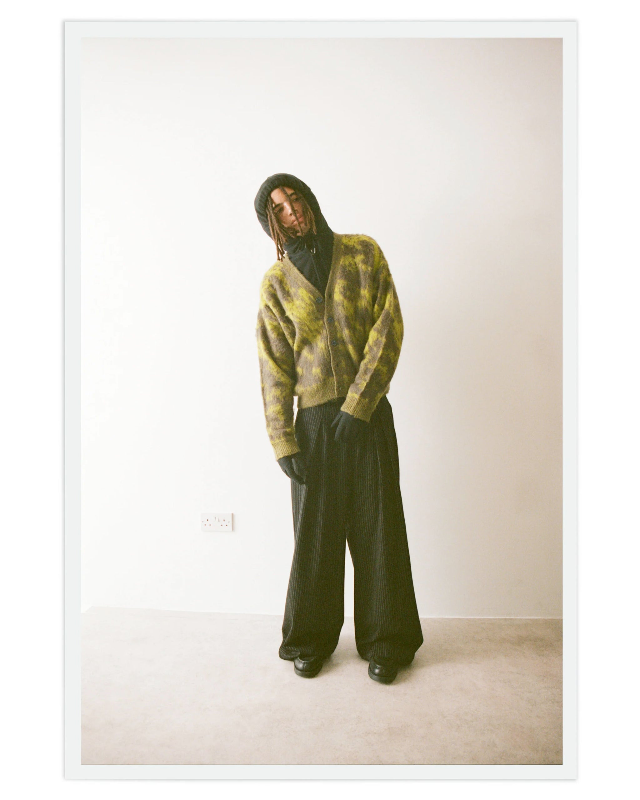 Shinzo Wagara Green Mohair Cardigan – Locality Store