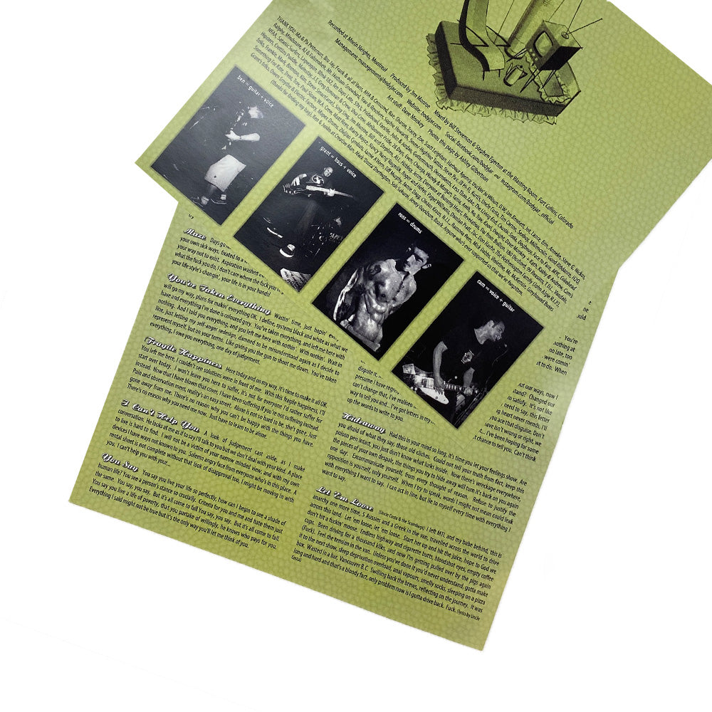 Bodyjar No Touch Red 25th Anniversary Vinyl Red Tour Edition – Locality ...