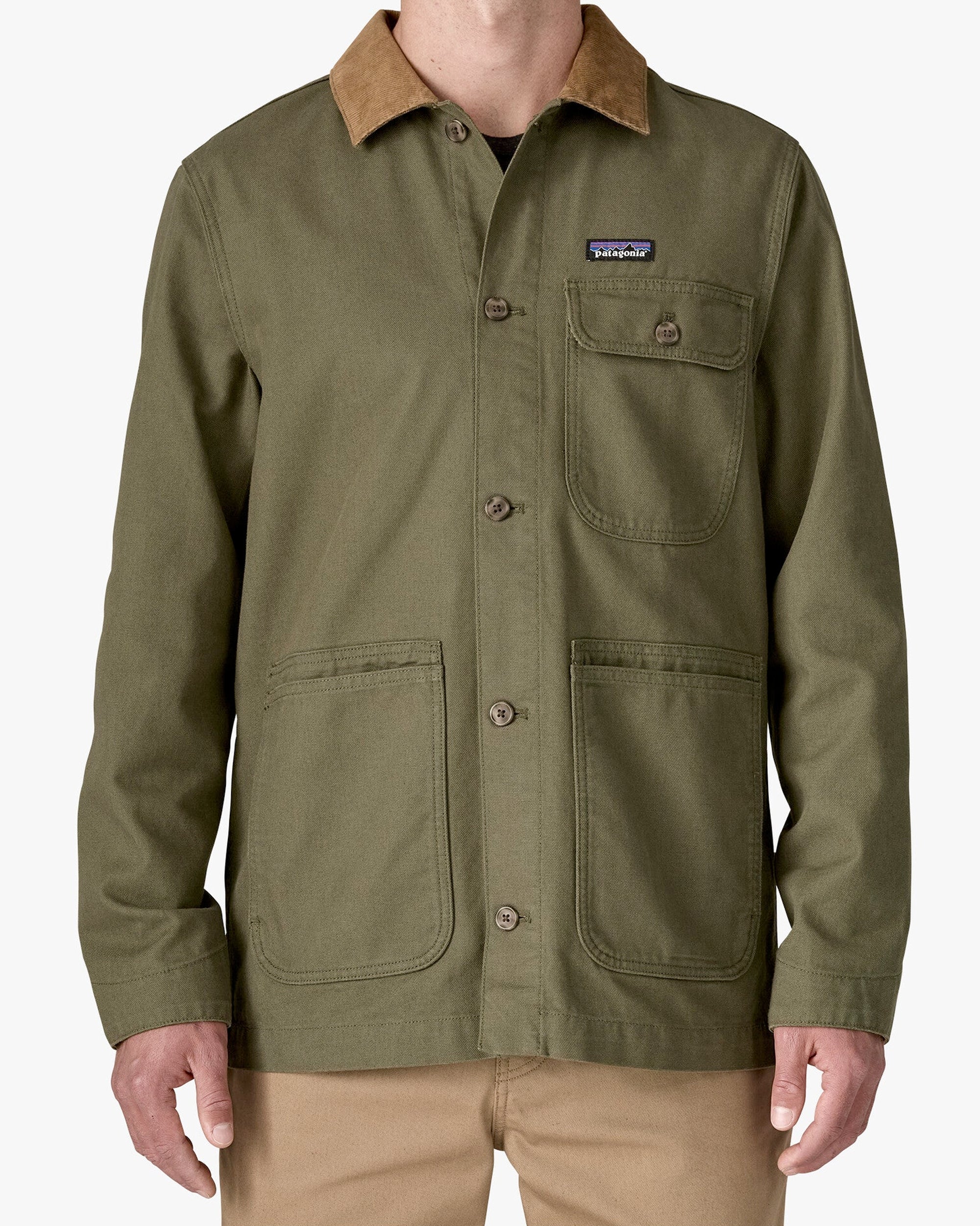 Patajack Patagonia M's Point Reyes Canvas Jacket Basin Green – Locality Store