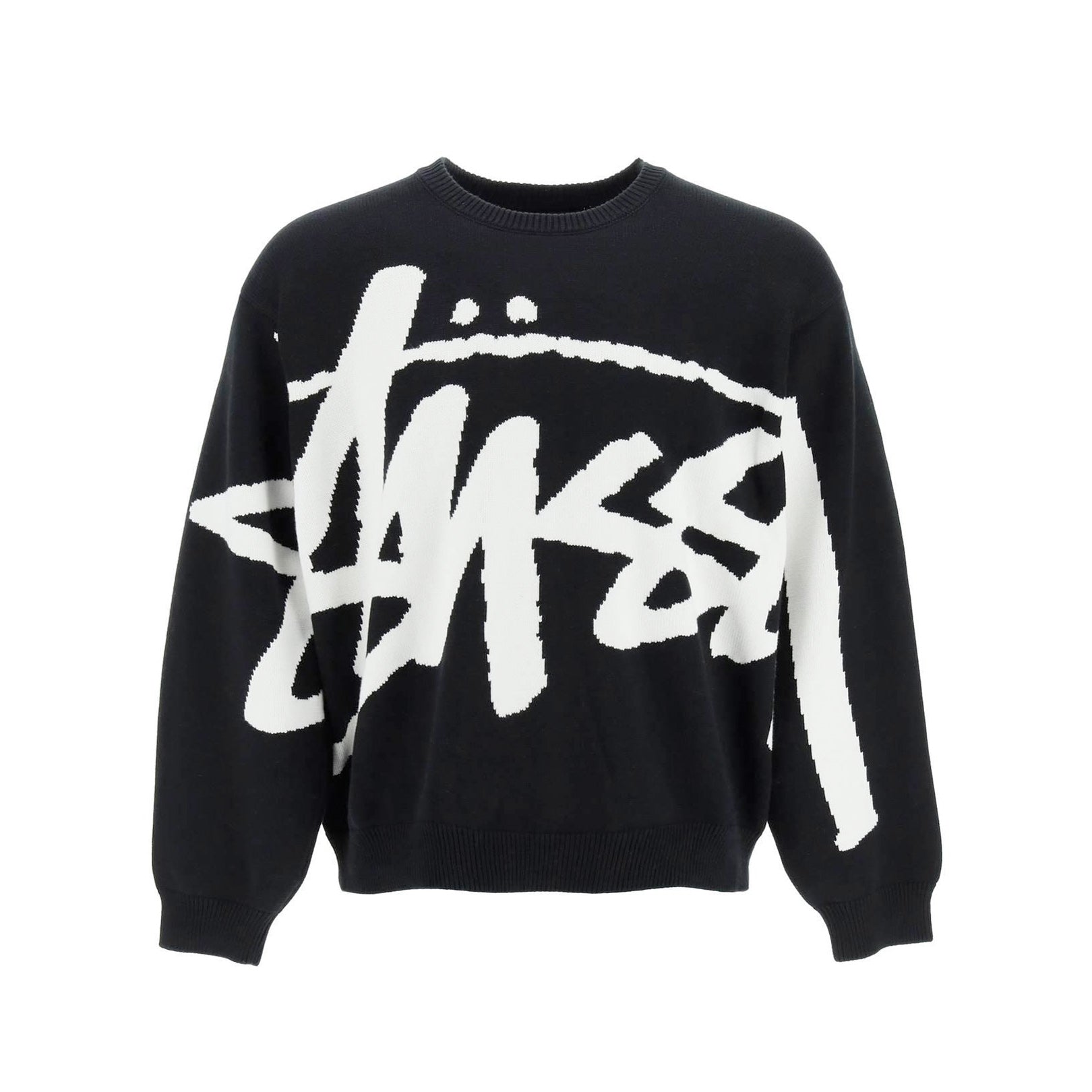 新しいコレクション セーター Stussy 黒 Stock ブラック Sweater M