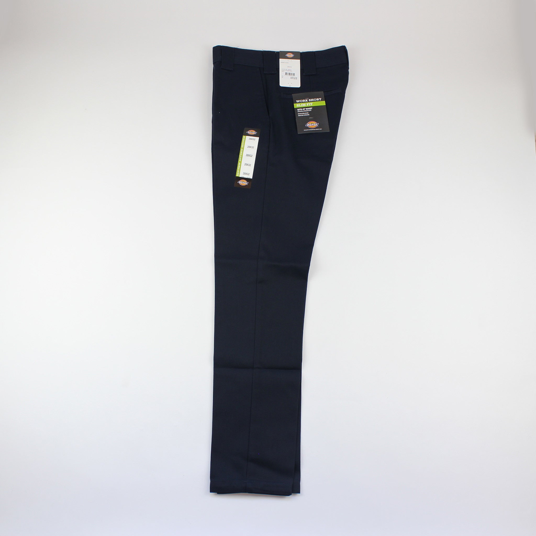 Dickies Universal Flex Slim Fit Work Trousers Grey  34S  DIY at BQ